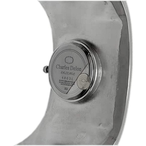 Charles Delon Dress/Formal Style Silver Watch - Picture 3 of 3